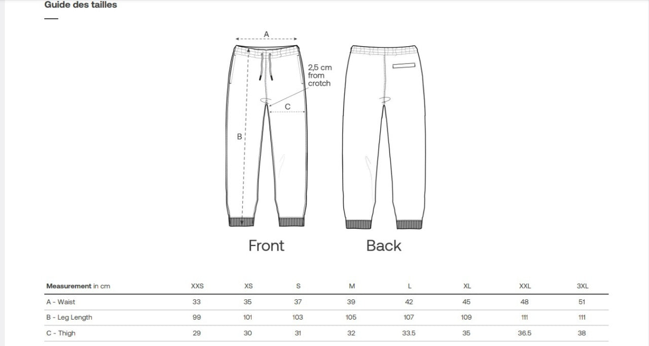 Le jogging coton bio " Yoye " - mzo