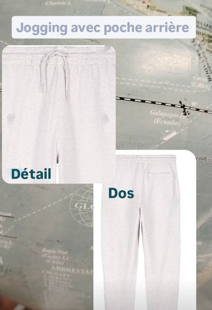Le jogging coton bio " Yoye " - mzo