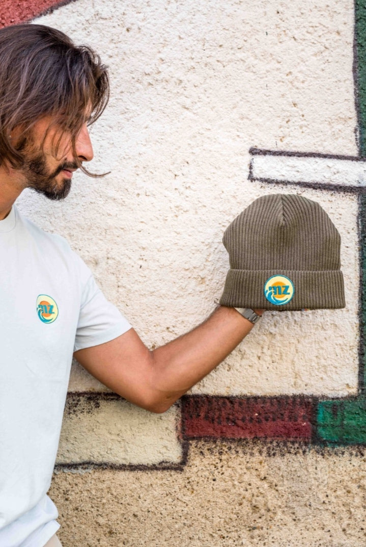 Bonnet "Néù" coloré en coton biologique - mzo